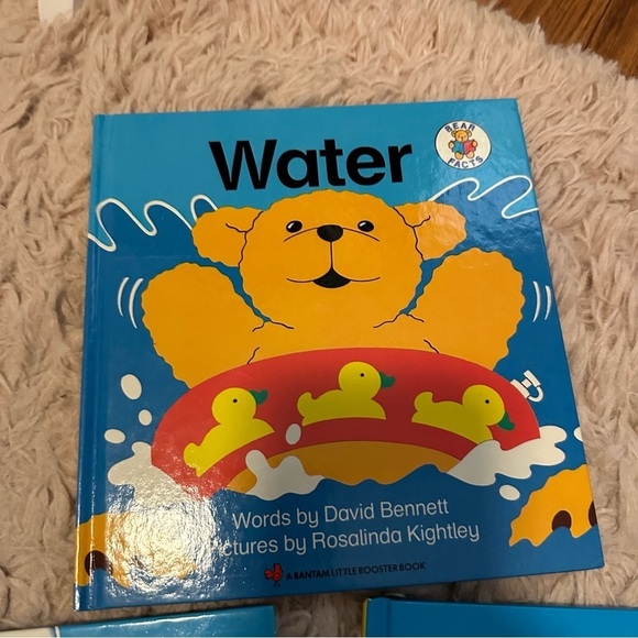 David Bennett Book Lot Bundle 80s Kids Bear Educational Water Air Sounds VTG - Picture 7 of 11